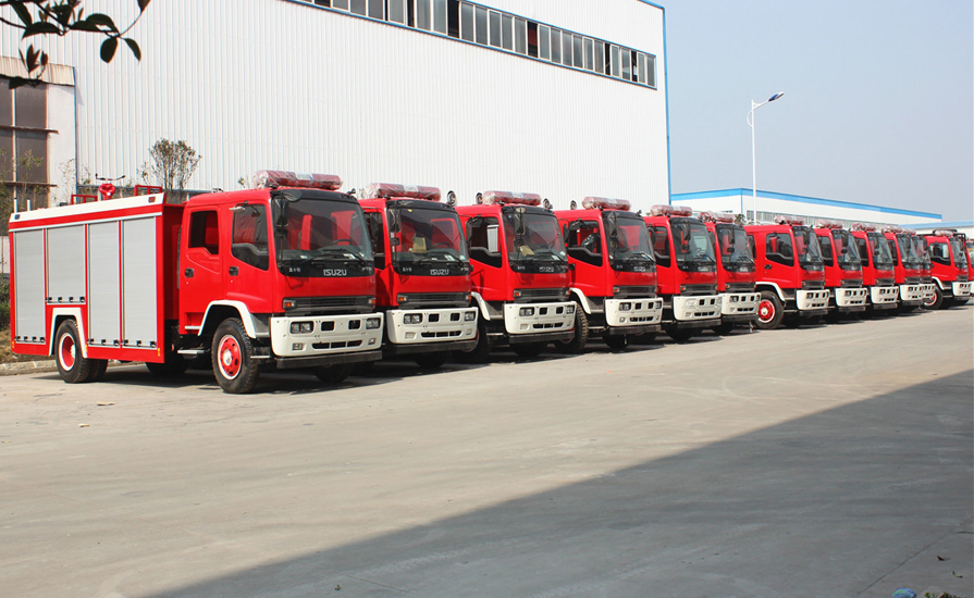 消防车厂家新东日专汽提供几种消防车保养经验